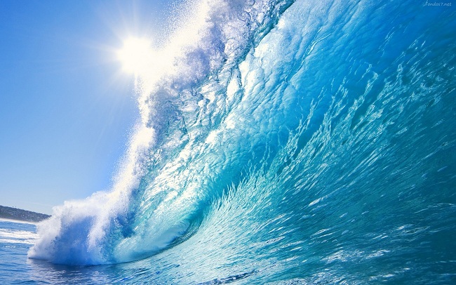 por que hay olas en el mar que las produce