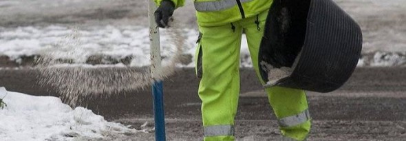 por que se echa sal cuando nieva carretera