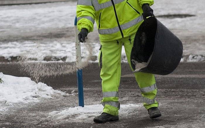 por que se echa sal cuando nieva carretera