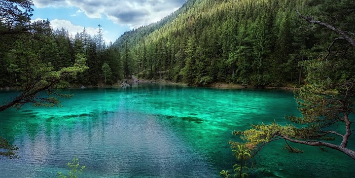 el lago verde Estiria