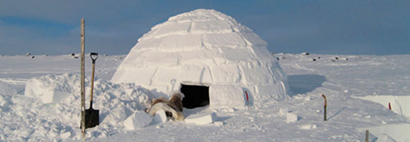 por que calienta un iglu