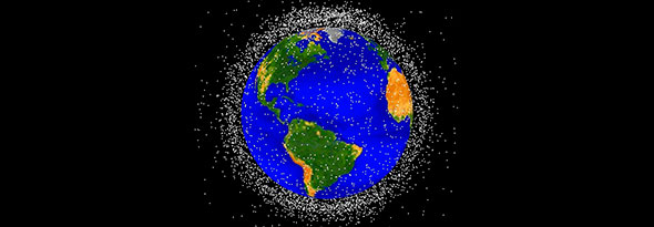 Lanzan una nave para recoger basura espacial