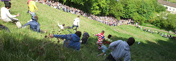 La carrera del queso