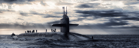 ¿Cómo soporta la presión un submarino?