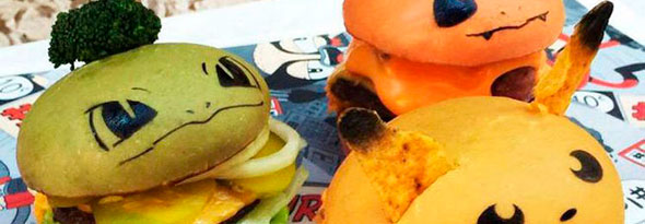 Crean las hamburguesas Pokémon